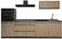 VICCO R-Line Küchenzeile Artisan-Eiche/Anthrazit 280cm (67237)