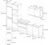 VICCO R-Line Küchenzeile Beton/Goldkraft Eiche 340cm