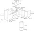 VICCO R-Line Eckküche Beton/Goldkraft Eiche 347cm