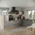VICCO R-Line Eckküche Beton/Goldkraft Eiche 347cm
