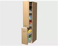 Flex-Well Apothekerschrank "Nano" (B x H x T) 30 x 200 x 57 cm, mit 5 Ablagen