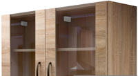 Flex-Well Glash&auml;ngeschrank "Bergen" (B x H x T) 100 x 54,8 x 32 cm
