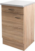 Flex-Well Unterschrank "Bergen" (B x H x T) 50 x 85 x 50 cm