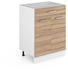 VICCO R-Line Unterschrank 60cm 1 Schublade 2 Türen
