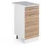 VICCO R-Line Unterschrank 40cm 1 Schublade 1 Tür
