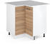 VICCO R-Line Eckunterschrank 87cm 1-trg.