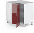 VICCO R-Line Eckunterschrank 87cm 1-trg.
