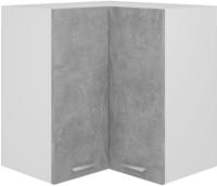 vidaXL Eckh&auml;ngeschrank Lyon Betongrau 57x57x60 cm Holzwerkstoff