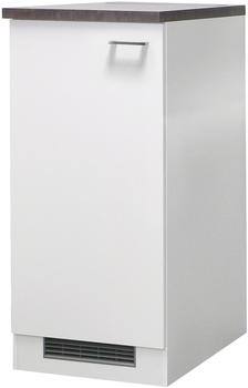 Flex-Well Midi-Kühlschrankumbauschrank Lucca 60cm weiß