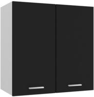 vidaXL H&auml;ngeschrank Lyon Schwarz 60x31x60 cm Holzwerkstoff