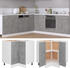 vidaXL Lyon Corner bottom cabinet engineered wood 75,5x75,5x80,5 cm