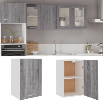 vidaXL H&auml;ngeschrank Grau Sonoma 39,5x31x60 cm