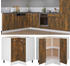 vidaXL Lyon Corner bottom cabinet engineered wood 75,5x75,5x80,5 cm