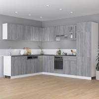 Unterschrank Mit Schublade Grau Sonoma 60x46x81,5 Cm - Vidaxl