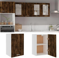 vidaXL H&auml;ngeschrank Lyon R&auml;uchereiche 39,5x31x60 cm Holzwerkstoff