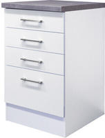 Flex-Well Unterschrank "Kopenhagen" (B x H x T) 50 x 86 x 60 cm, mit praktischen