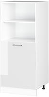 Vicco - Herdumbauschrank R-line, Wei&szlig; Hochglanz, 60 Cm