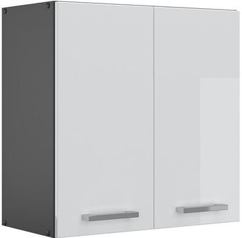 VICCO H&auml;ngeschrank R-Line 60 cm Anthrazit/Wei&szlig; Hochglanz modern