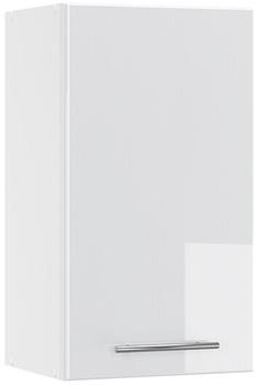 VICCO Hängeschrank Fame-Line 40 cm Weiß/Weiß Hochglanz modern