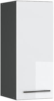 VICCO Hängeschrank Fame-Line 30 cm Anthrazit/Weiß Hochglanz modern