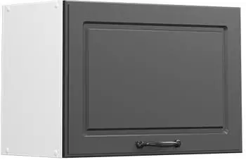 VICCO H&auml;ngeschrank R-Line 60 cm Wei&szlig;/Anthrazit Landhaus flach