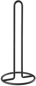 Kadax Küchenrollenhalter stehend, Edelstahl, Schwarz (K80)