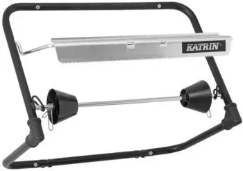 Katrin Putzrollenhalter Wandhalter Metall schwarz (54930)