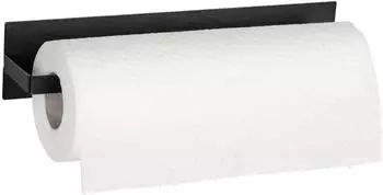 Wenko Ima Küchenrollenhalter magnetisch, schwarz (55013100)