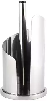 Echtwerk K&uuml;chenrollenhalter Edelstahl, silber, mit Abrei&szlig;hilfe (EW-KR-1751)