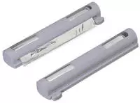 Relaxdays Folienschneider 2er Set, F&uuml;r Alu- & Frischhaltefolie, Sichtfenster,