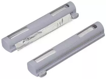 Relaxdays Folienschneider 2er Set grau