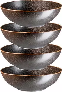 M&auml;ser Powerful Sch&uuml;ssel schwarz/braun, 4 St&uuml;ck (935519)