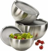 GSW R&uuml;hrsch&uuml;ssel GSW Thermosch&uuml;ssel 26cm mit Deckel &ndash; Edelstahl 4,2 Liter,