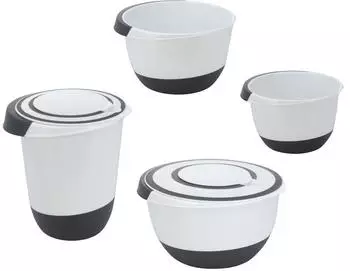 Spetebo Kunststoff R&uuml;hrsch&uuml;ssel Set (4er)
