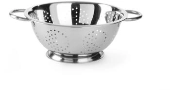 Hendi Seiher Kitchen Line mit Unterboden und 2 Griffen, Edelstahl, ø280x135mm (535202)