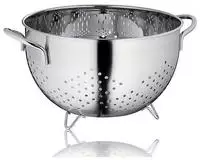Kela Athos Sieb Silber 24 Cm Edelstahl
