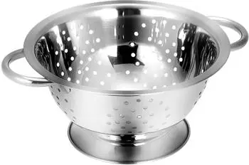 Tescoma GrandCHEF Abtropfsieb mit Unterlage, Edelstahl, 30x23,5x11cm (428510)