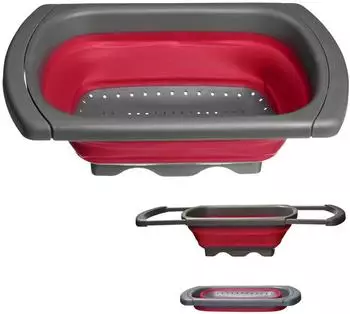 Westmark Seiher faltbar, ausziehbar, rot/anthrazit (21302270)