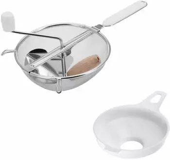 Westmark Einkoch-Set Passiersieb 20cm + Einmachtrichter, weiß (119722E6)