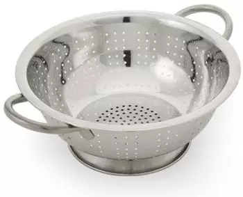 Tescoma GrandCHEF Abtropfkorb mit Abtropfschale, Edelstahl, silber (T428514)
