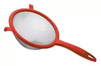 Tescoma Presto Sieb ø 8cm, Edelstahl/Kunststoff, rot (ND. 790136)