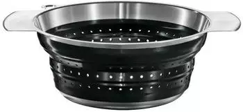 R&ouml;sle Seiher faltbar 24 cm schwarz
