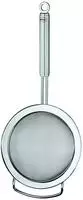 R&Ouml;SLE Rundgriff K&uuml;chensieb grobmaschig; 0.125 l, 41x20x13 cm (LxBxH); silber