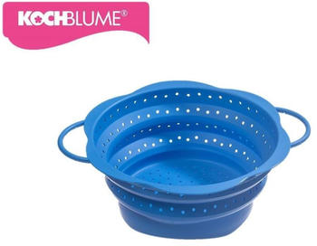 Cookline Kochblume Faltsieb groß lila