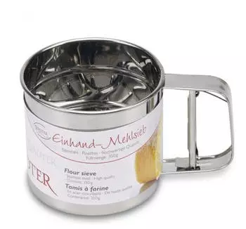 Städter Städter Einhand-Mehlsieb Edelstahl Städter Städter Einhand-Mehlsieb Edelstahl