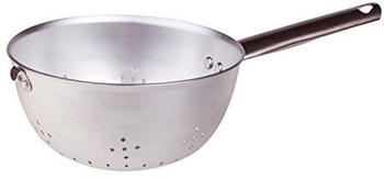 Pentole Agnelli Nudelsieb Kugel Dicke 3 mm mit rundem und Haken Edelstahl 26 cm