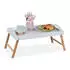 Relaxdays Tabletttisch Klappbares Betttablett