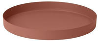 Blomus REO Ablageschale - small - rustic brown - Ø 25,5 cm - Höhe 2,5 cm