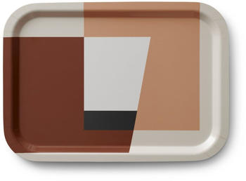 applicata A Tribute to Colour Tablett - clay - small - 34 x 24 x 1,3 cm