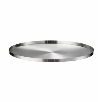 Blomus PEASY Tablett L Ø38 cm Stainless steel